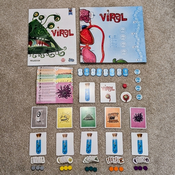 Viral Board Game The Hive Expansion Included Arcane Wonders 12+ - Picture 3 of 4